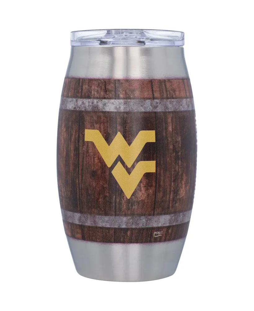 West Virginia Mountaineers 15 Oz Barrel Tumbler