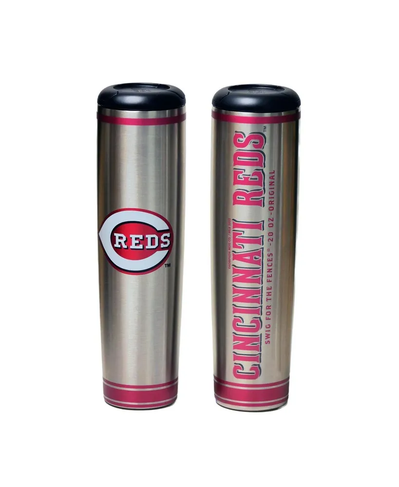 Cincinnati Reds 20 Oz Metal Bat Tumbler