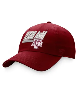 Men's Top of the World Maroon Texas A&M Aggies Slice Adjustable Hat