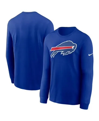 Men's Nike Royal Buffalo Bills Primary Logo Long Sleeve T-shirt