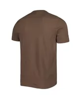 Men's '47 Brand Brown Cleveland Browns All Arch Franklin T-shirt