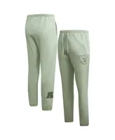 Men's Pro Standard Light Green Las Vegas Raiders Neutral Fleece Sweatpants