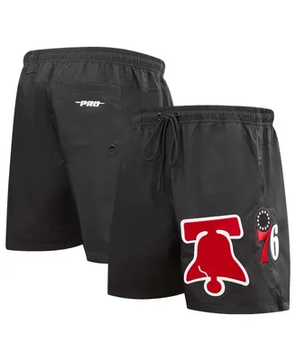 Men's Pro Standard Black Philadelphia 76ers Classics Woven Shorts