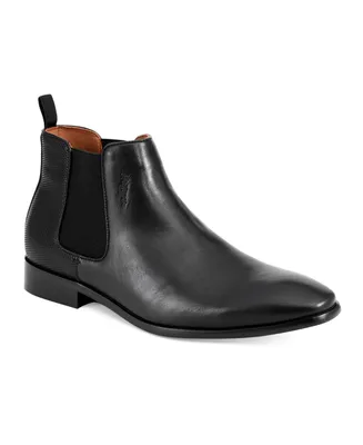 Tommy Hilfiger Men's Sesame Chelsea Dress Boots