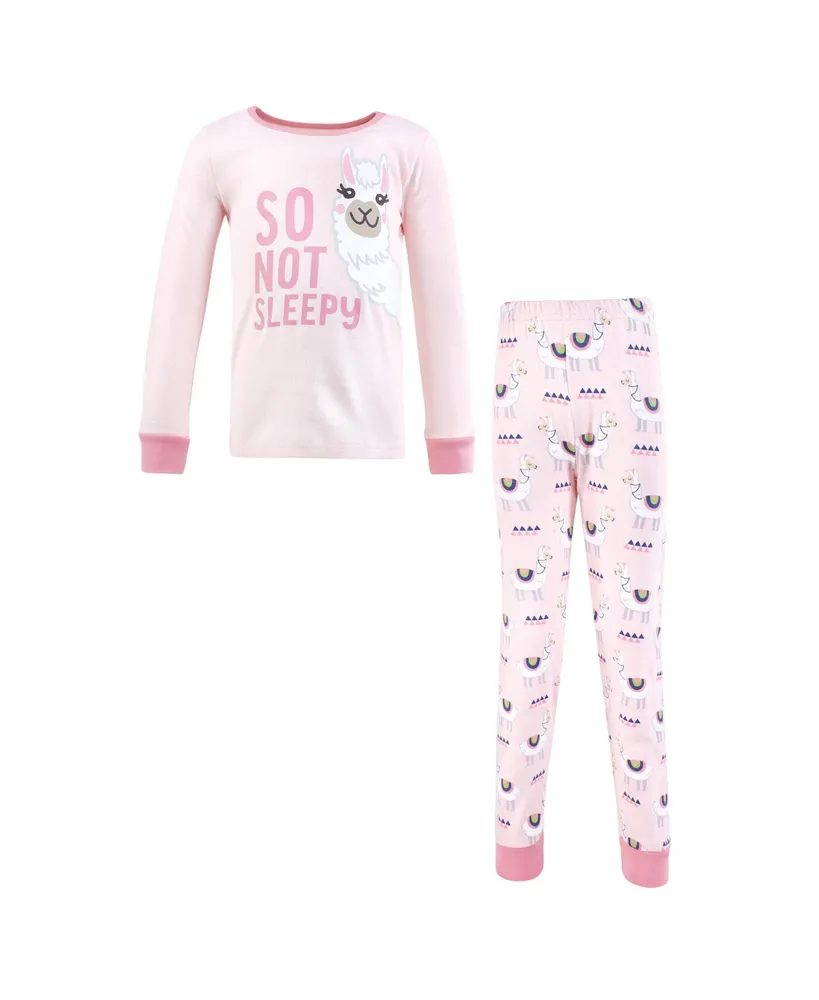 Hudson Baby Girls Cotton Pajama Set