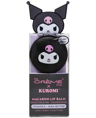 The Creme Shop Kuromi Macaron Lip Balm - Raspberry Cream Puff