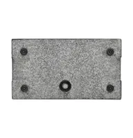 vidaXL Parasol Base Granite Rectangular 55.1 lb