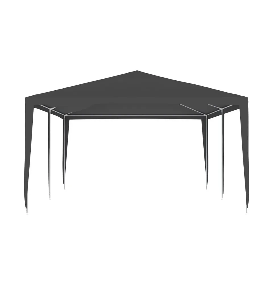 vidaXL Professional Party Tent 13.1'x19.7' Anthracite 0.3 oz/ft²