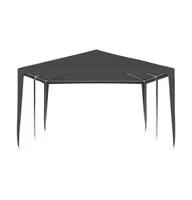 vidaXL Professional Party Tent 13.1'x19.7' Anthracite 0.3 oz/ft²