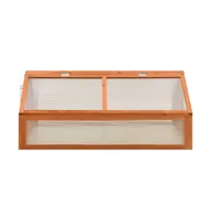 vidaXL Greenhouse 47.2"x31.5"x19.7" Firwood