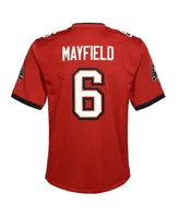 Big Boys Nike Baker Mayfield Red Tampa Bay Buccaneers Game Jersey