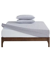 Closeout! Nautica Solid Microfiber 3 Piece Sheet Set, Full