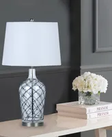 28.25" Table Lamp with Designer Shade