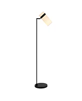 Hudson & Canal Marsden 60" Linen Shade Tall Floor Lamp