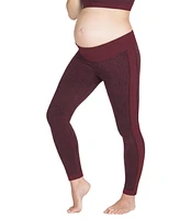 Modern Eternity Maternity Ella Activewear Seamless Leggings