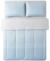 Keeco Coastal Ombre 3-Pc. Comforter Set, Created for Macy's