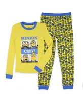 Despicable Me Big Boys Minions Crew Bob Stuart Phil Kevin Sleep Pajama Set