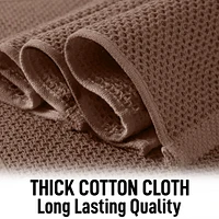 Reusable Kitchen Towels 3 Pack 100% Cotton Waffle Weave - Super Absorbent Dish Towels for Kitchen