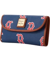 Women's Dooney & Bourke Boston Red Sox Sporty Monogram Continental Clutch