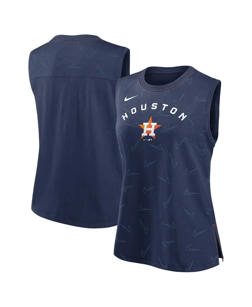 Women's DKNY Sport Navy Houston Astros Marcie Tank Top