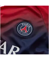 Big Boys and Girls Nike Navy Paris Saint-Germain 2023/24 Pre-Match Performance Top