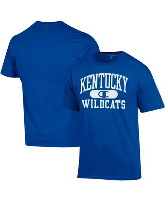Men's Champion Royal Kentucky Wildcats Arch Pill T-shirt