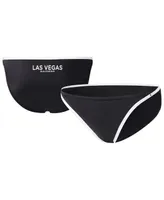 Women's G-iii 4Her by Carl Banks Black Las Vegas Raiders Play Action Bikini Bottom