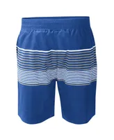 Men's G-iii Sports by Carl Banks Royal Chicago Cubs Coastline Volley Swim Shorts