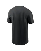 Men's Nike Black Tennessee Titans Logo Essential T-shirt