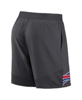 Men's Nike Anthracite Buffalo Bills Stretch Performance Shorts