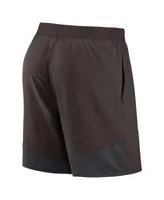 Men's Nike Brown Cleveland Browns Stretch Performance Shorts