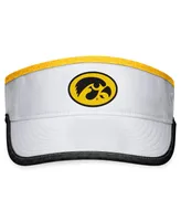 Men's Top of the World White Iowa Hawkeyes Daybreak Adjustable Visor