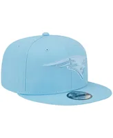 Men's New Era Light Blue New England Patriots Color Pack Brights 9FIFTY Snapback Hat