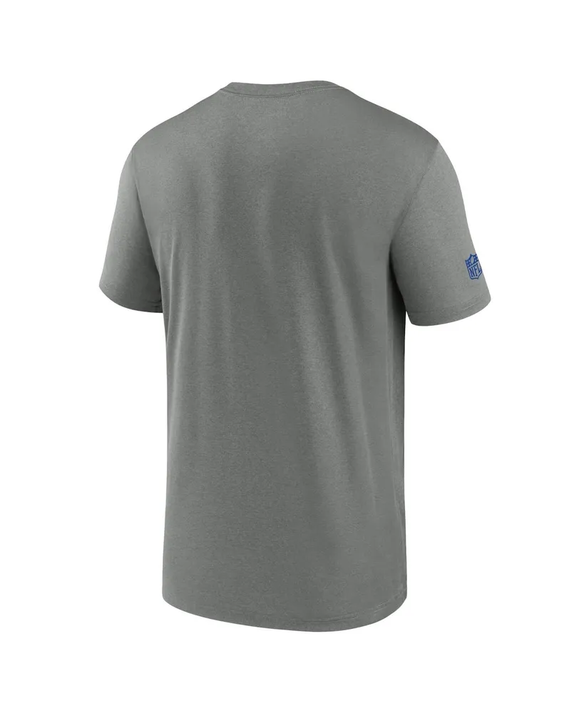 Men's Nike Heather Gray Buffalo Bills Sideline Legend Performance T-shirt