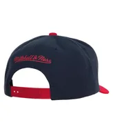 Men's Mitchell & Ness Navy Fc Dallas Team Script 2.0 Stretch Snapback Hat