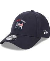 Men's New Era Navy Manchester United Review 9FORTY Adjustable Hat