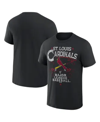 Men's Darius Rucker Collection by Fanatics Black St. Louis Cardinals Beach Splatter T-shirt