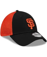 Men's New Era Black San Francisco Giants Team Neo 39THIRTY Flex Hat