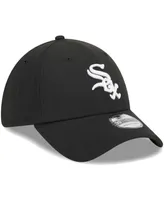 Men's New Era Black Chicago White Sox Logo 39THIRTY Flex Hat