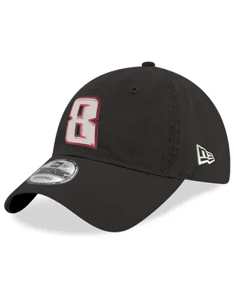 Men's New Era Black Kyle Busch 9TWENTY Enzyme Adjustable Hat