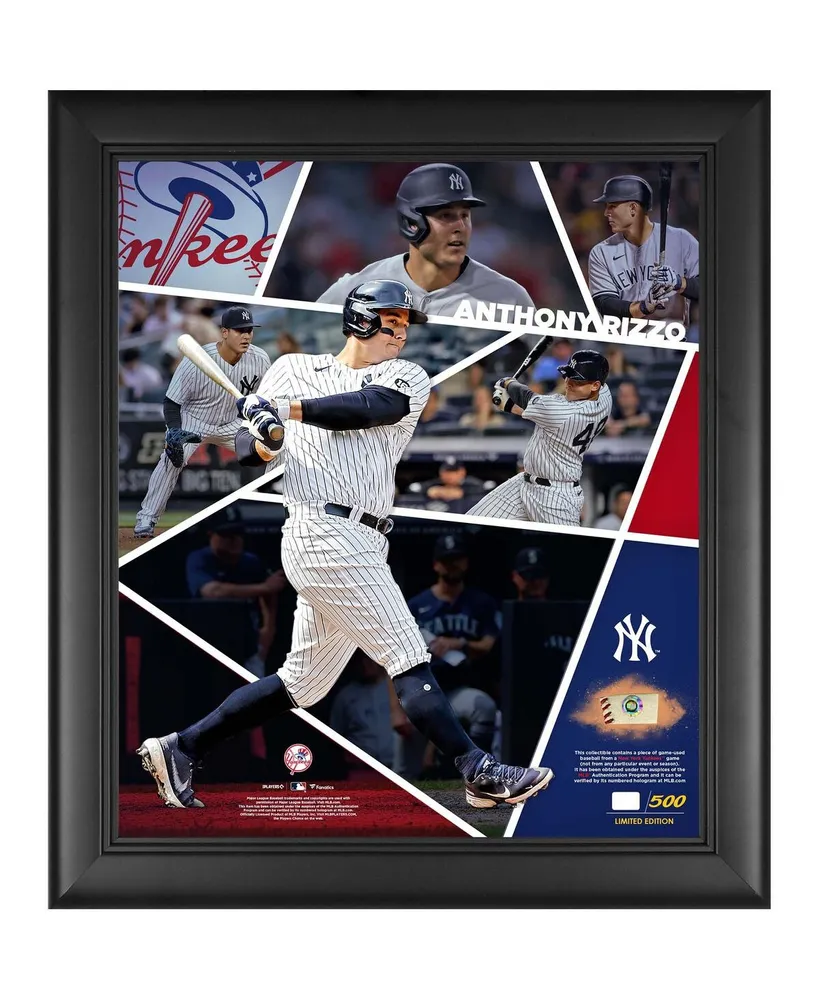 Lids Anthony Rizzo New York Yankees Fanatics Authentic Framed 5