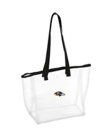 Women's Baltimore Ravens Stadium Clear Tote Bag