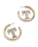 Women's Baublebar Texas Rangers Hoops Earrings - Gold