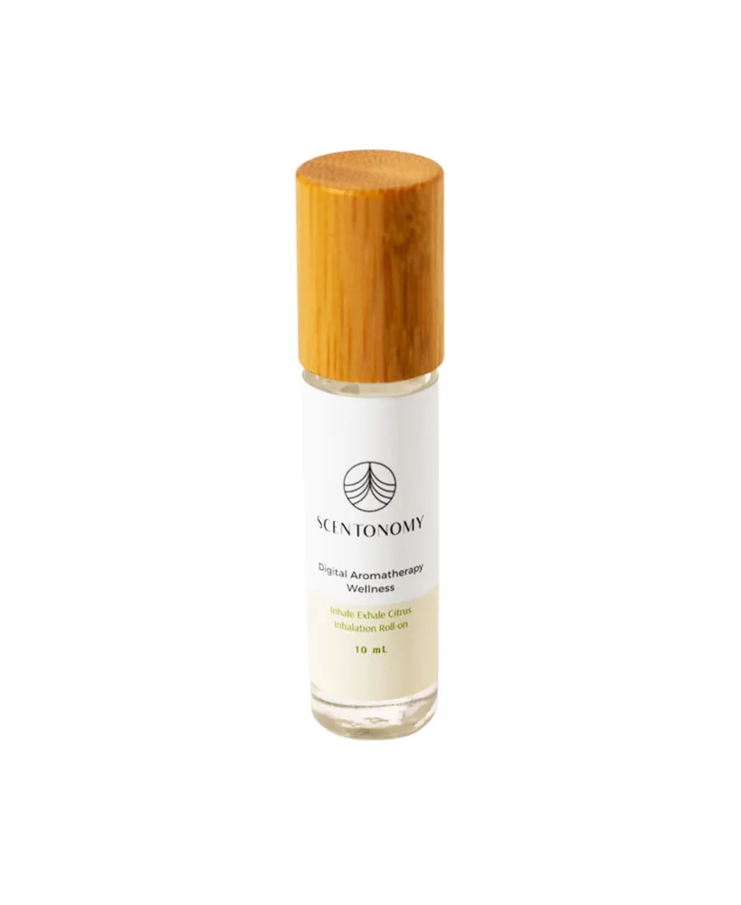 Butter By Keba Scentonomy Inhale Exhale Citrus Organic Aromatherapy Roll-on