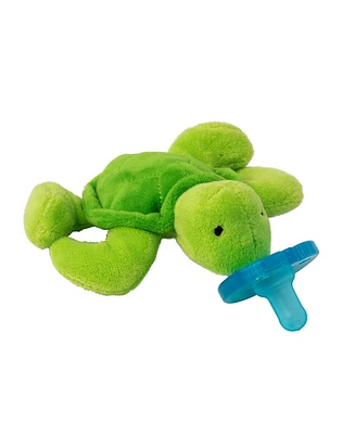 Wubbanub Baby 0 to 6m Pacifier - Green Turtle