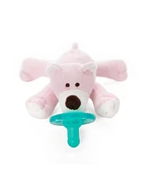 Wubbanub Baby 0 to 6m Pacifier - Pink Bear