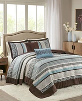 Madison Park Princeton 5-Pc. Bedspread Set