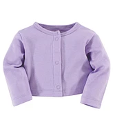 Touched by Nature Baby Girls Organic Cotton Dress and Cardigan 2pc Set