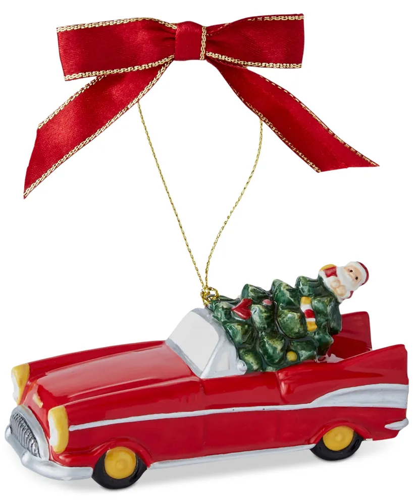 Spode Christmas Tree Red Convertible Ornament