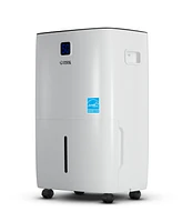 Commercial Cool Dehumidifier, 50 Pint Dehumidifier,Portable Dehumidifier with Continuous Drainage 4500 Sq. Ft.